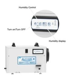 AlorAir Sentinel HD55 55 Pint Dehumidifier For Basement And Crawl Space -Home Sale Store 11