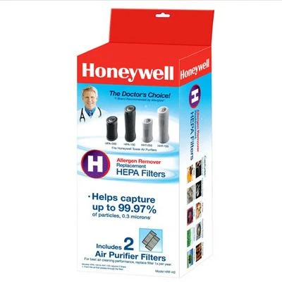 Genuine Honeywell HRF-H2 True HEPA Filters 2-Pack 3 Genuine Honeywell HRF-H2 True HEPA Filters 2-Pack
