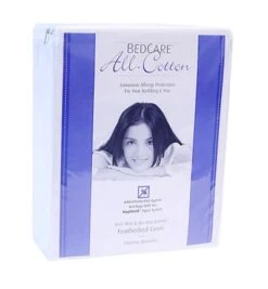 All-Cotton Allergy Feather Bed Cover -Home Sale Store 7252416c m va dv white 400fx
