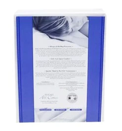 All-Cotton Allergy Feather Bed Cover -Home Sale Store 7252416f m va dv white 400fx