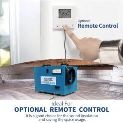 AlorAir Sentinel HD55 113 Pint Dehumidifier With Drain Hose For Basements And Crawl Spaces, Blue -Home Sale Store 7 1 4