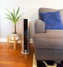 AIRCARE ESSENTIALS PILLAR Ultrasonic Cool Mist Whisper Quiet Humidifier -Home Sale Store aircare pillar pu320ddwd lifestyle national allergy