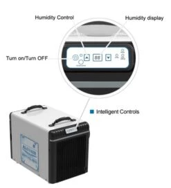 Alorair Sentinel HD90 90 Pint Dehumidifier For Basements And Crawl Spaces 17 Alorair Sentinel HD90 90 Pint Dehumidifier For Basements And Crawl Spaces -Home Sale Store alorair hd90 controls image