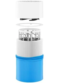 Blueair Blue Pure 411 Replacement Particle And Carbon Filter -Home Sale Store blueair blue 411 exploded carbon 1