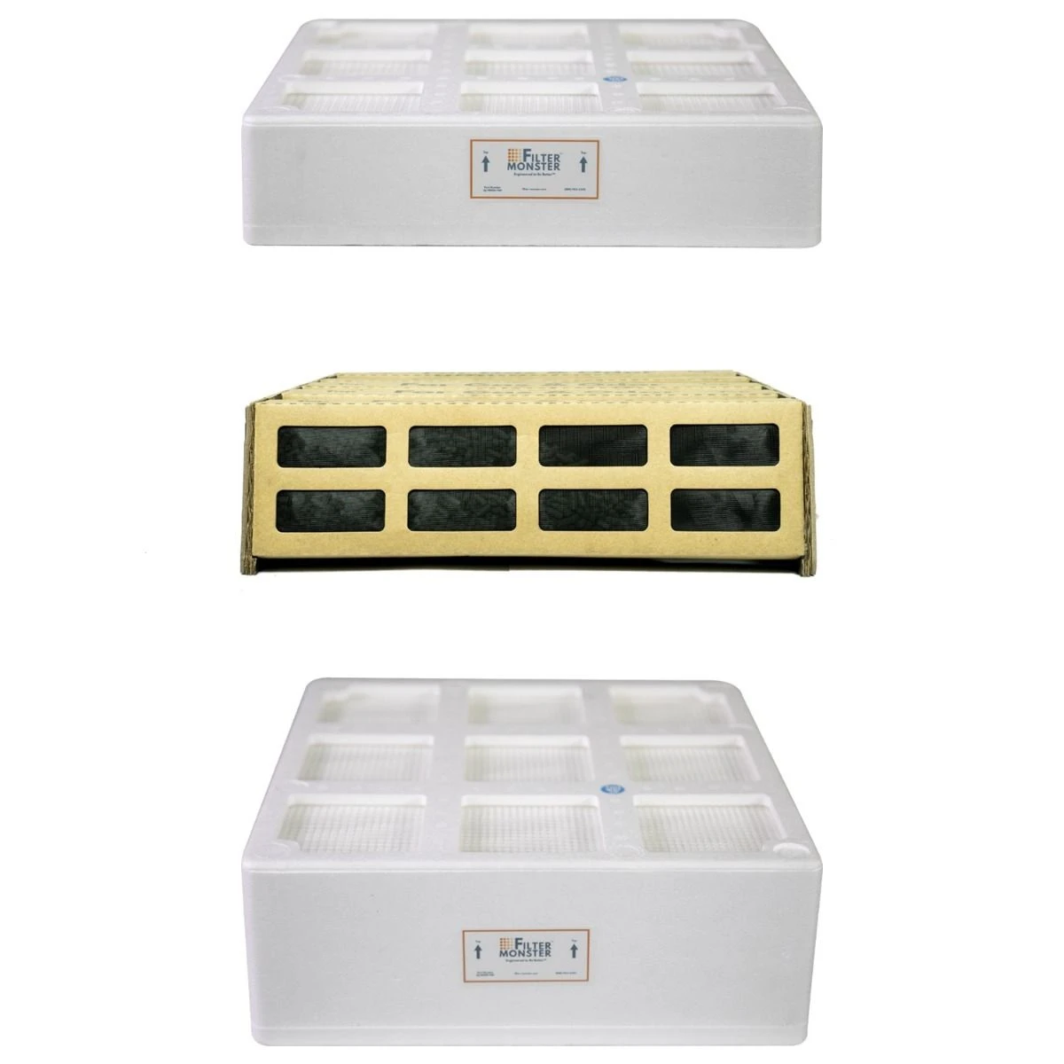 Filter-Monster Replacement Filter Set Compatible With IQAir™ HealthPro™ Series Air Purifier Filters