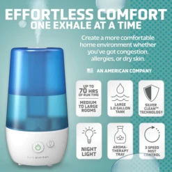 PureGuardian 70 Hour Ultrasonic Cool Mist Humidifier