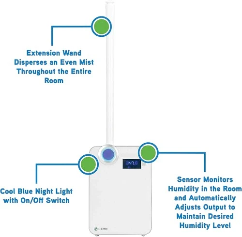 PureGuardian 90-Hour Ultrasonic Warm Or Cool Mist Humidifier 6 PureGuardian 90-Hour Ultrasonic Warm Or Cool Mist Humidifier - Image 4