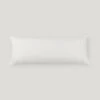 SmartSilk Silk Lined Body Pillow -Home Sale Store smartsilk bodypillow white main1