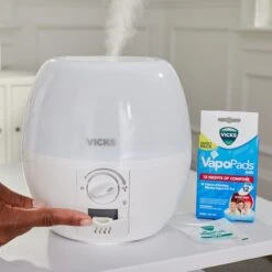 Vicks 3-in-1 SleepyTime Filter-Free Cool Mist Humidifier 19 Vicks 3-in-1 SleepyTime Filter-Free Cool Mist Humidifier -Home Sale Store vapor pads