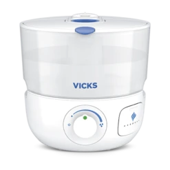 Vicks EasyCare+ Top Fill Filter-Free Ultrasonic Cool Mist Humidifier