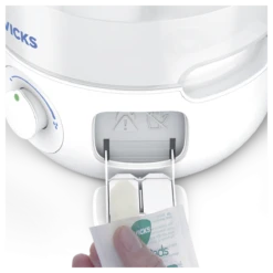 Vicks EasyCare+ Top Fill Filter-Free Ultrasonic Cool Mist Humidifier -Home Sale Store vul585 product placing vapopad 1500x1500